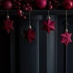 Valen Shatterproof 9cm Mixed Hanging Stars - Set of 12 - Festive Pink