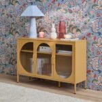 Conan 3 Door Sideboard - Mustard Yellow