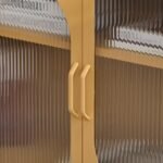 Conan 3 Door Sideboard - Mustard Yellow - Image 4