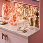 Outlet - Lazio 17cm Glass Vase - Paprika Confetti - Image 2