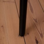 Outlet - Freya Burgundy Red Dining Chair - Set of 2 - Black Oak Legs - Image 5