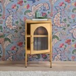 Conan Metal Bedside Table - Mustard Yellow - Image 5