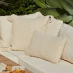 Shiro Wooden Garden Corner Dining Sofa Set with Grey Parasol - Image 5