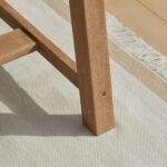 Shiro Wooden Garden Corner Dining Sofa Set with Grey Parasol - Image 9