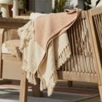 Shiro Wooden Garden Corner Dining Sofa Set with Cream LED Premium Parasol - Image 12