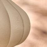 Lahsun 56cm Fabric Pendant Light - Natural - Image 4