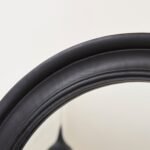 Outlet - Langton 75cm Wooden Mirror - Black - Image 3