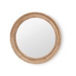 Outlet - Langton 75cm Wooden Mirror - Natural - Image 6