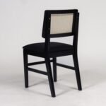 Outlet - Charlie Dining Chair - Set of 2 - Black - Image 4
