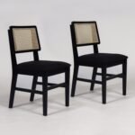 Outlet - Charlie Dining Chair - Set of 2 - Black