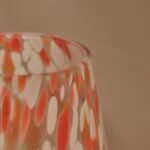 Lazio 28cm Glass Vase - Paprika Confetti - Image 4