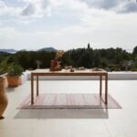 Lennox 8 Seater Wooden Garden Dining Set with Cushions - Image 3