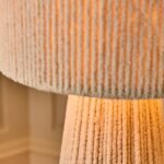 Lohi 52cm Table Lamp - Natural Chenille - Image 5