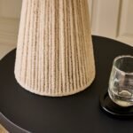 Lohi 52cm Table Lamp - Natural Chenille - Image 7
