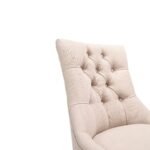 Outlet - Louis Sand Dining Chairs - Set of 2 - Whitewash Legs - Image 5
