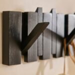 Outlet - Lowell Wooden Folding Coat Rack - Black Oak - Image 4