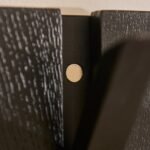 Lowell Wooden Folding Coat Rack - Black Oak - Image 3