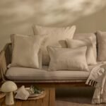 Ludlow 50x50cm Garden Cushion Cover - Off White - Image 4