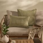 Ludlow 50x50cm Garden Cushion Cover - Sage Green - Image 5