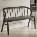 Outlet - Mabel 3 Seater Bench - Black Oak