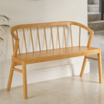 Mabel 3 Seater Bench - Classic Oak