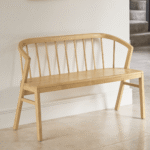 Outlet - Mabel 3 Seater Bench - Pale Oak