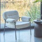 Zaliki Concrete Round Side Table - Black - Image 7