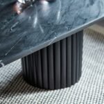 Myla Black Marble Coffee Table - Image 4