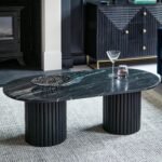 Outlet - Myla Black Marble Coffee Table