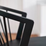 Outlet - Mabel Black Oak Bar Stools - Set of 2 - Image 5