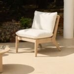 Mali Occasional Chair Garden Cushion Covers - Linen