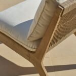 Mali Occasional Chair Garden Cushion Covers - Linen - Image 3