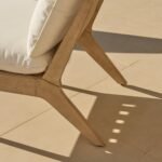 Mali Occasional Chair Garden Cushion Covers - Linen - Image 5