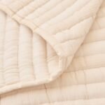 Malton 125x145cm Cotton Bedspread - Natural - Image 6