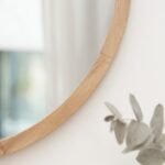 Marbury 50cm Round Wooden Mirror - Natural - Image 4
