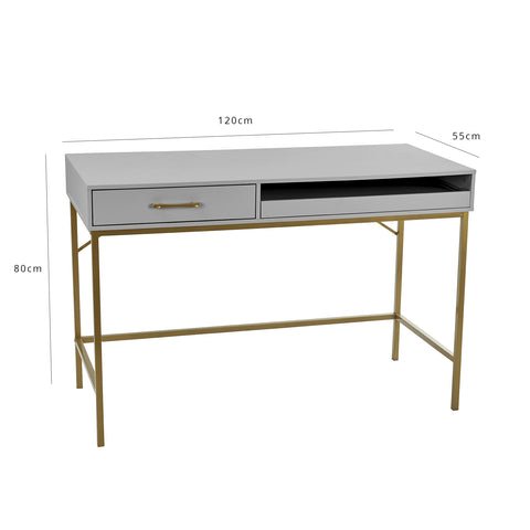 Marie desk - grey