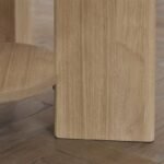 Marlon Whitewash Oak Round Dining Table Set - 4 Seater - Tilly Dining Chairs - Whitewash Oak - Image 4