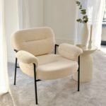 Zaliki Concrete Round Side Table - Pearl Terrazzo - Image 10