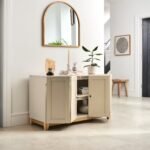Outlet - Morgan 2 Door Sideboard - Taupe - Image 8