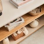 Outlet - Morgan 2 Door Sideboard - Taupe - Image 6