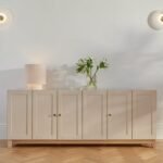 Morgan 3 Door Sideboard - Taupe