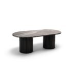Outlet - Myla Black Marble Coffee Table - Image 11