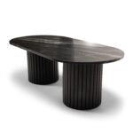 Outlet - Myla Black Marble Coffee Table - Image 7