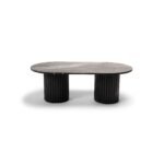 Outlet - Myla Black Marble Coffee Table - Image 12
