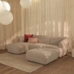 Nathalia Left Chaise Sofa - Soft Beige - Image 2