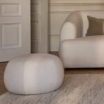 Nathalia Boucle Round Footstool - Image 4