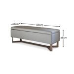 Norah Storage Ottoman - Ivory - Image 9