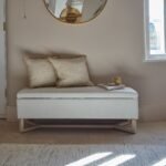 Outlet - Norah Storage Ottoman - Ivory - Image 2