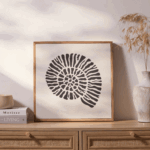 Newlyn 45x45cm Wall Art - Shell II - Image 9