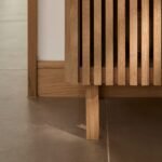 Nia 2 Door Small Sideboard - Seasoned Oak - Image 7